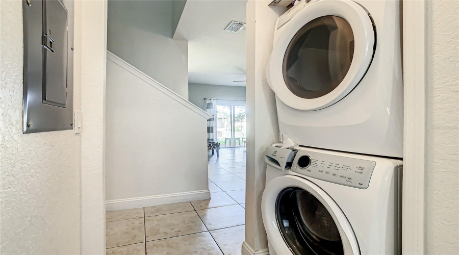 Washer Dryer In The Hallway