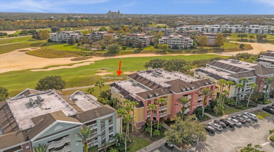 South Facing Top Floor Corner Unit - Golf Course View On Watson Course