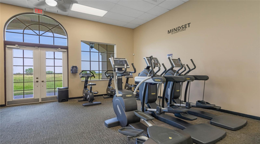 State Of The Art Fitness Center.
