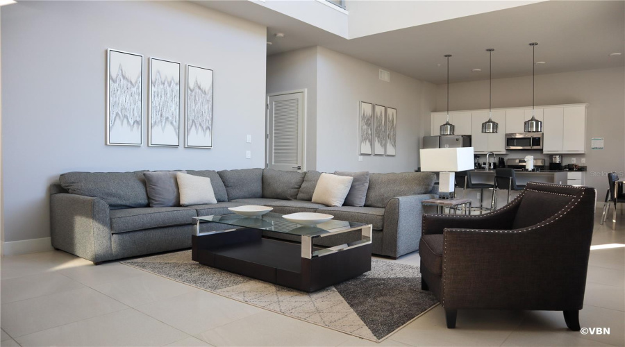 Open Concept Living Room.