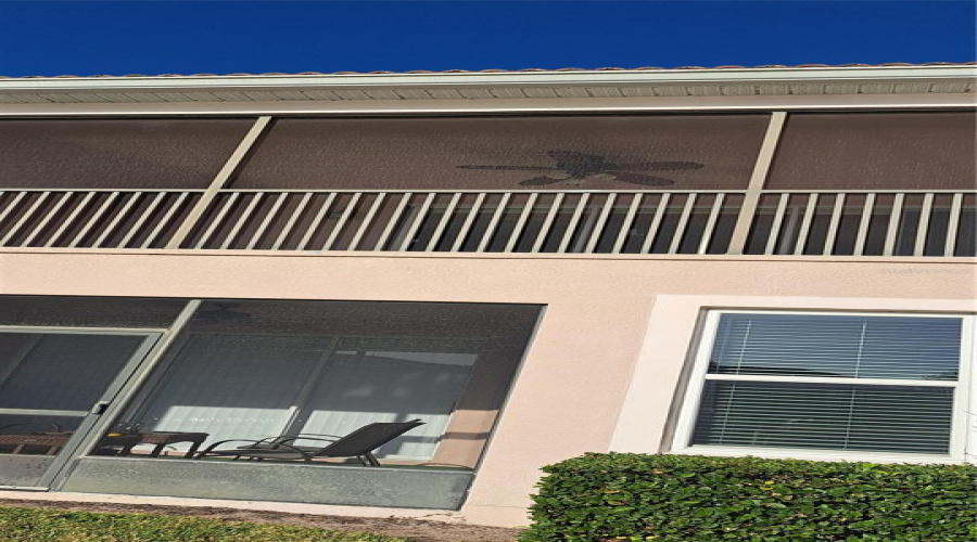 Rear View Of Patio On Top.