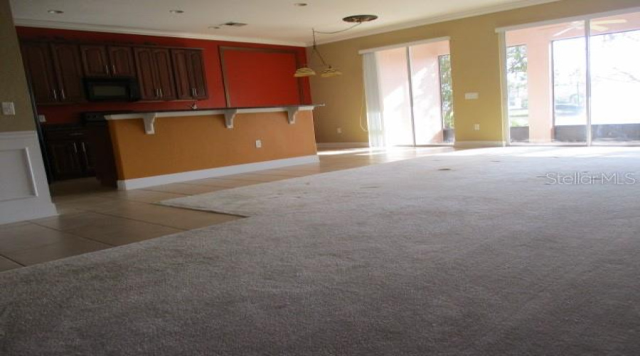 Kitchen Family Room Combo