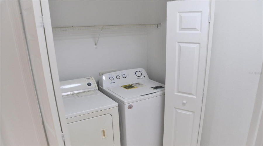 Washer/Dryer Closet