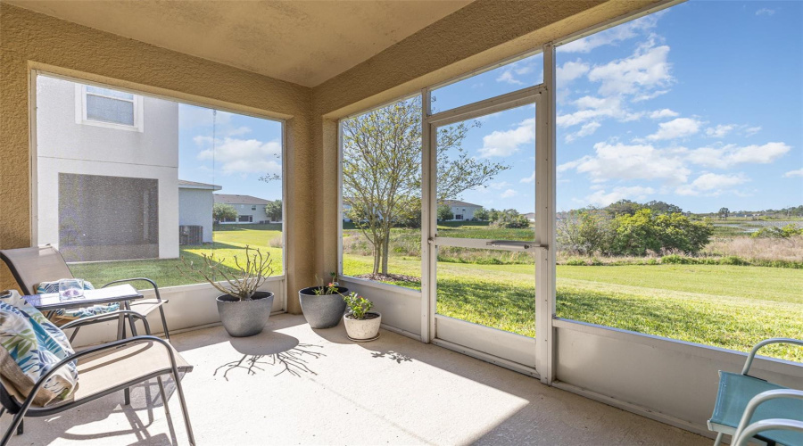 Screen Covered Lanai