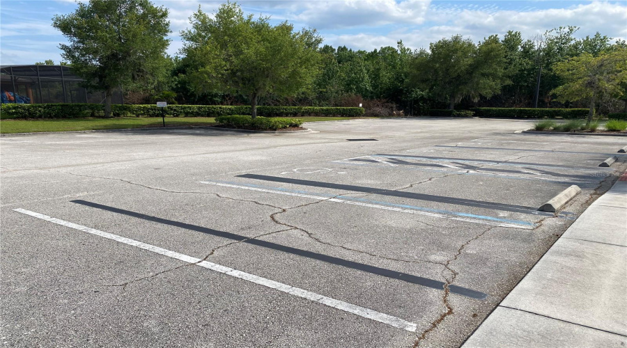 Community Clubhouse / Pool Parking Area