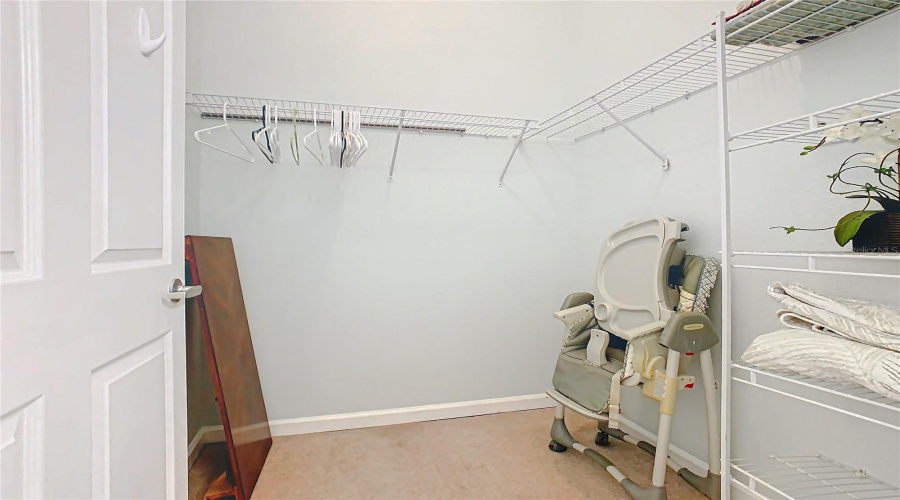 There Is Plenty Of Space In The Walk-In Closet, Including A Highchair And Extension For The Dining Table.