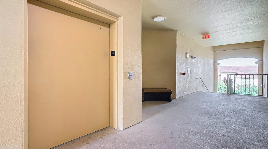 The Elevator Is Located Close To The Unit.