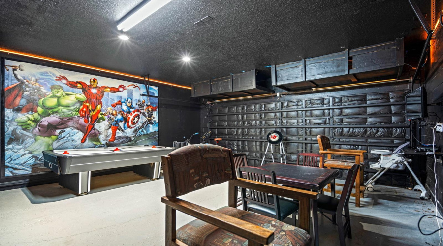 Garage Game Room