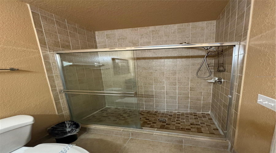 Shower Stand In The Master Bathroom