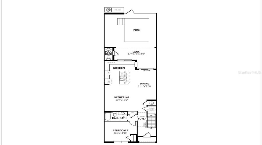 Clearwater Iii Floorplan - First Floor