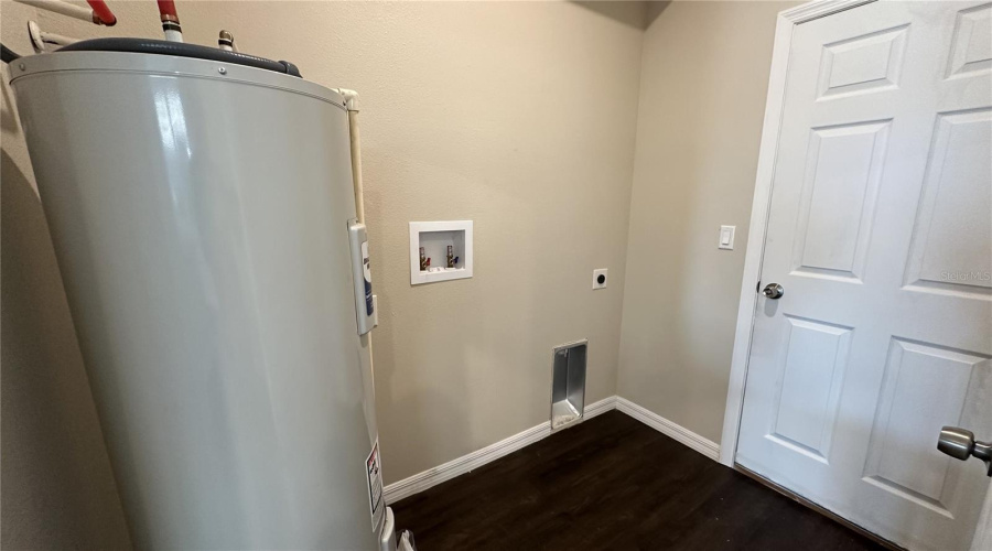 Laundry Room And Water Heater