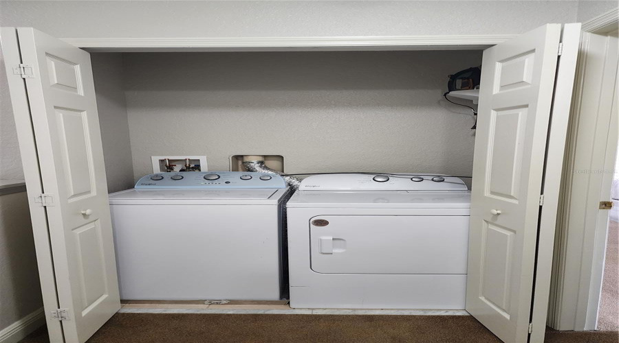 Upstairs Washer And Dryer Included