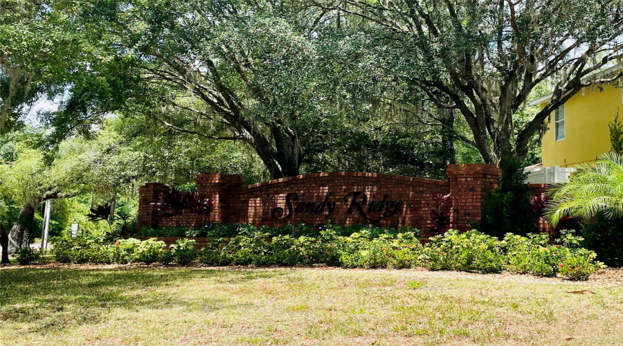 Sandy Ridge Entrance