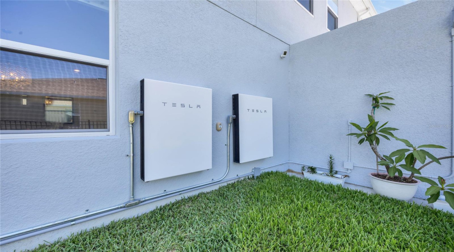 Tesla Powerwalls.