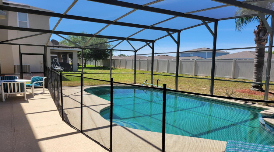 Screened Enclosed Pool &Amp; Spa