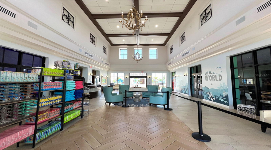 Clubhouse Entrance
