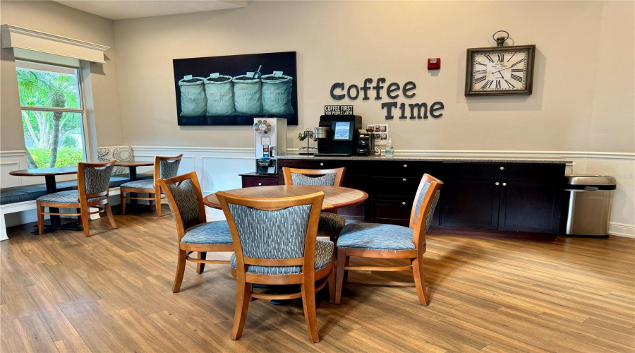 Coffee Area @ Clubhouse