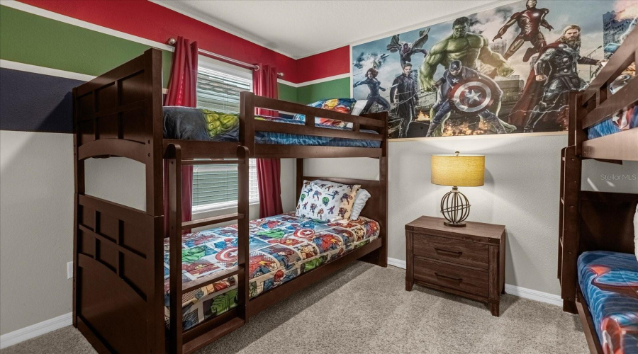 Bedroom 6- Marvel Theming