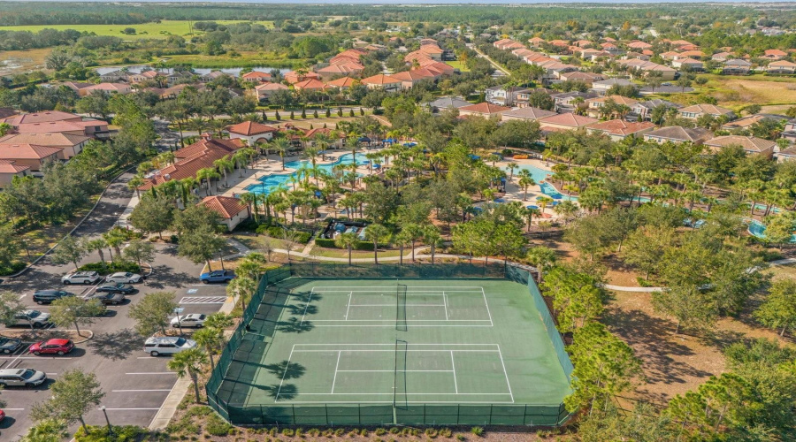 Community Has 2 Lawn Tennis
