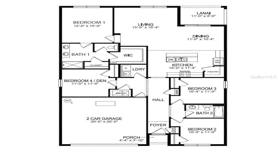 Cali Floorplan