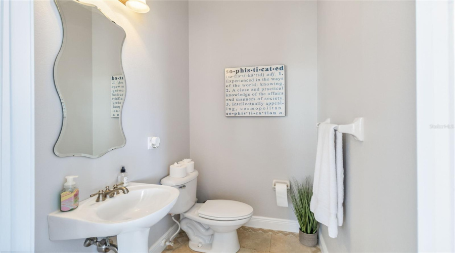 Half Bath - Main Floor