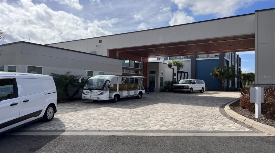 Clubhouse Entrance