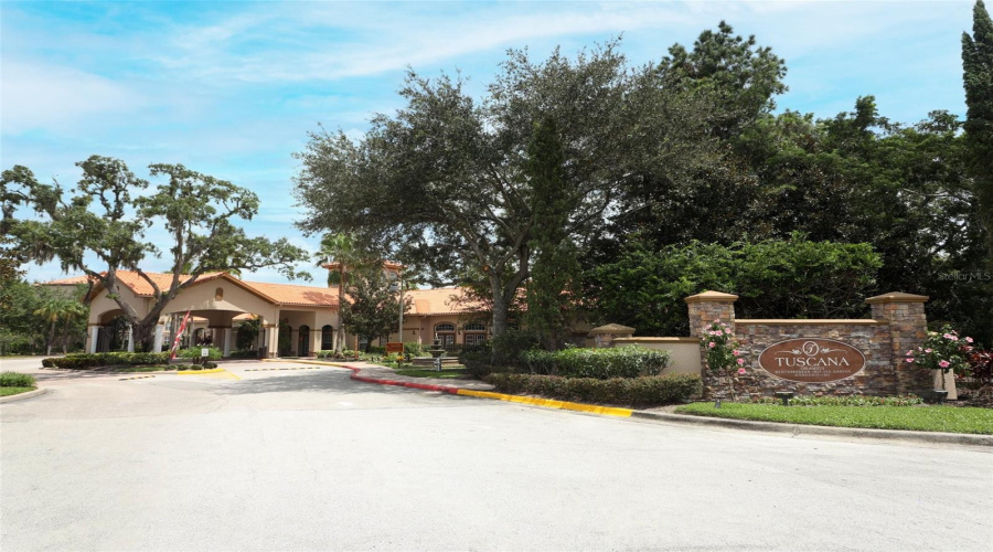 Entrance To Tuscana &Amp; Clubhouse