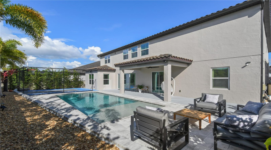 Outdoor Seating And Pool