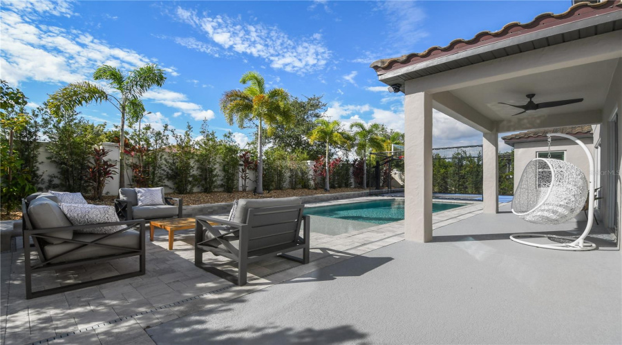 Outdoor Seating And Pool