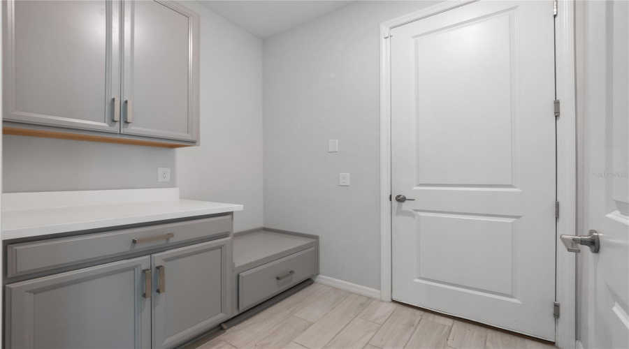 Mudroom Leading To The Garage