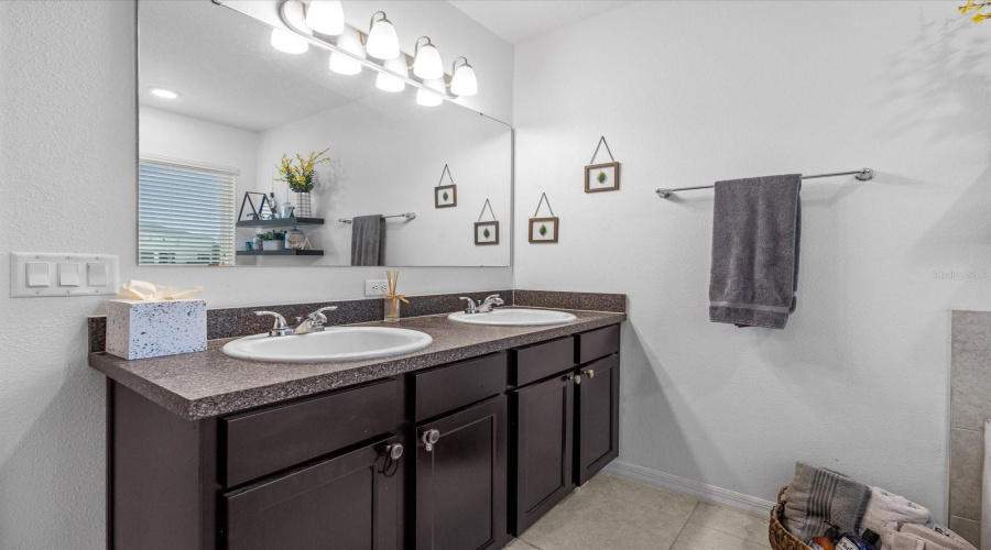 Dual Vanity In Owner'S Bathroom