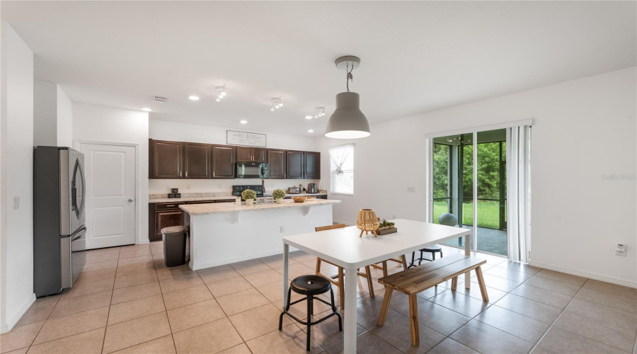 Dinning Room And Kitchen