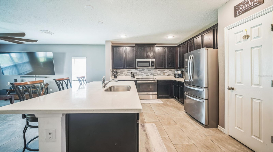 Kitchen With Eating Area