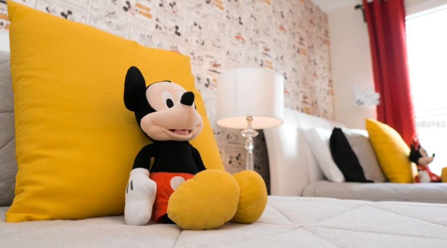 mickey themed room