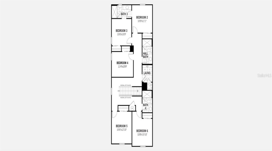 Destin Iii Floorplan - Second Floor