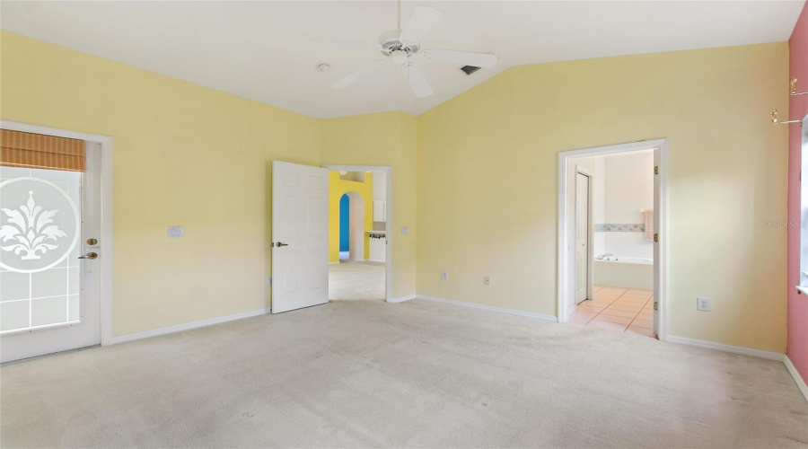 Cathedral Ceiling In Primary Bedroom