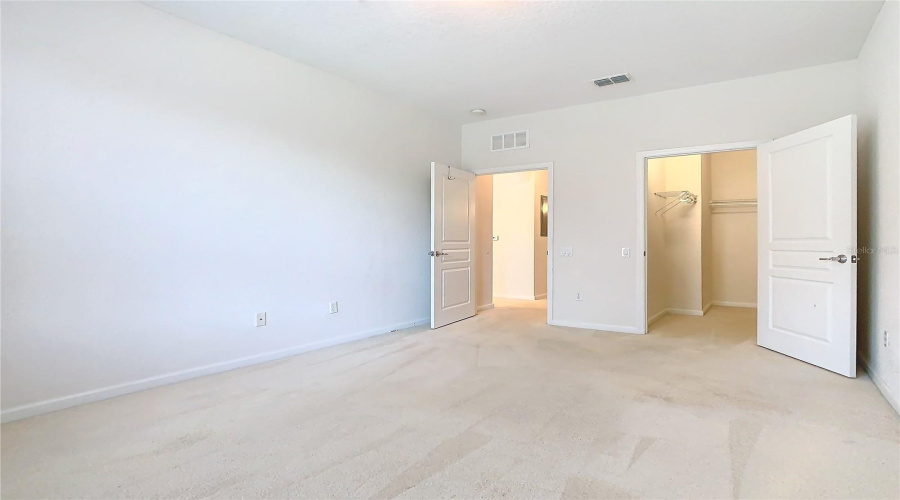 Another View Looking Toward The Walk-In Closet Out To The Halway.