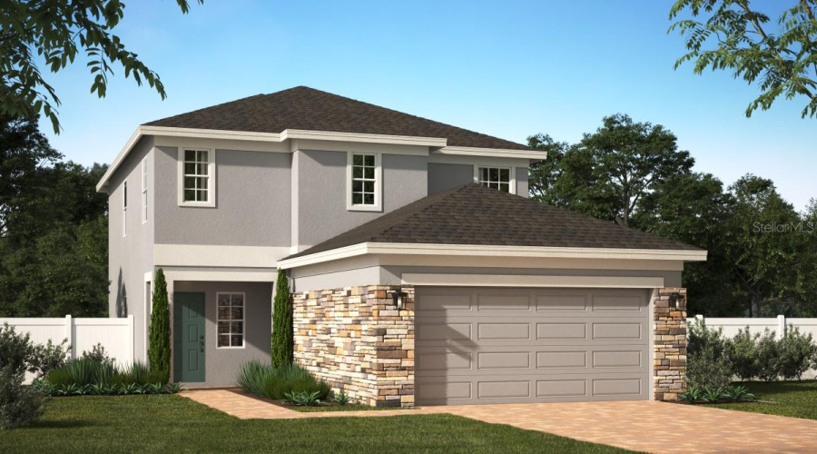 Front Exterior Rendering