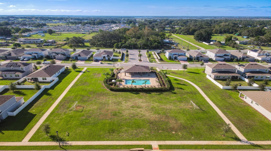 Pool And Soccer Field