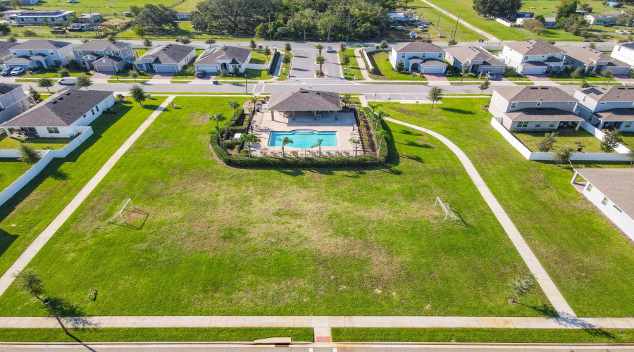 Pool And Soccer Field