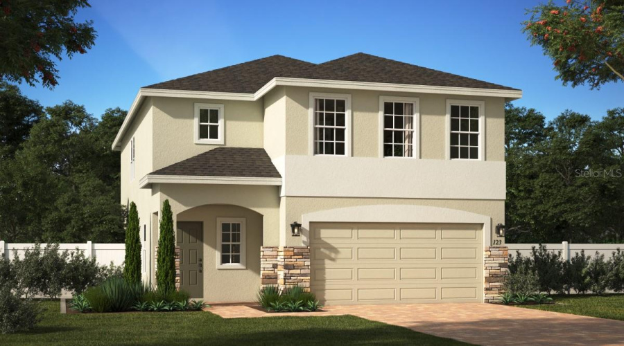 Front Exterior Rendering