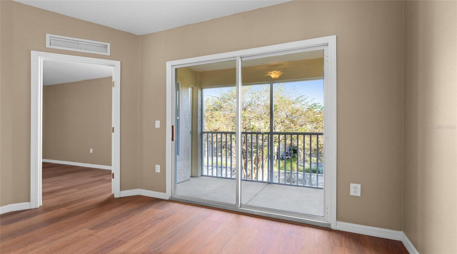 View Of Patio From Living Room