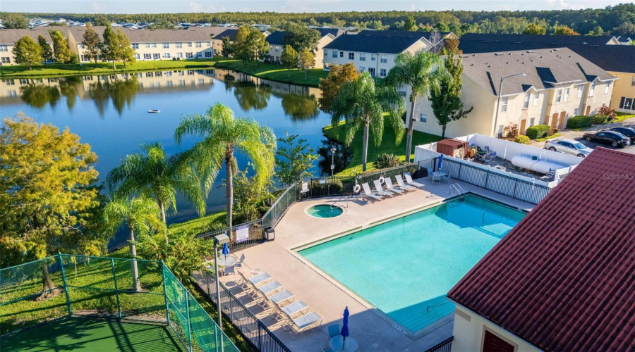 Community Pool View