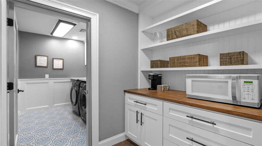 Butler Pantry And Laundry Room