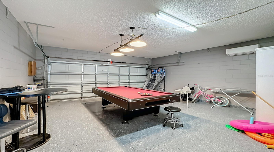 Garage Game Room