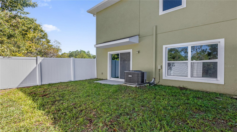 Fenced In Backyard