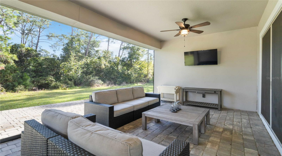 Screened In Back Patio