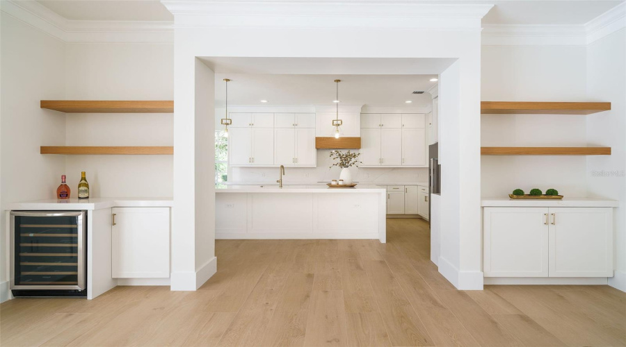 Entrance To Kitchen From Family Room