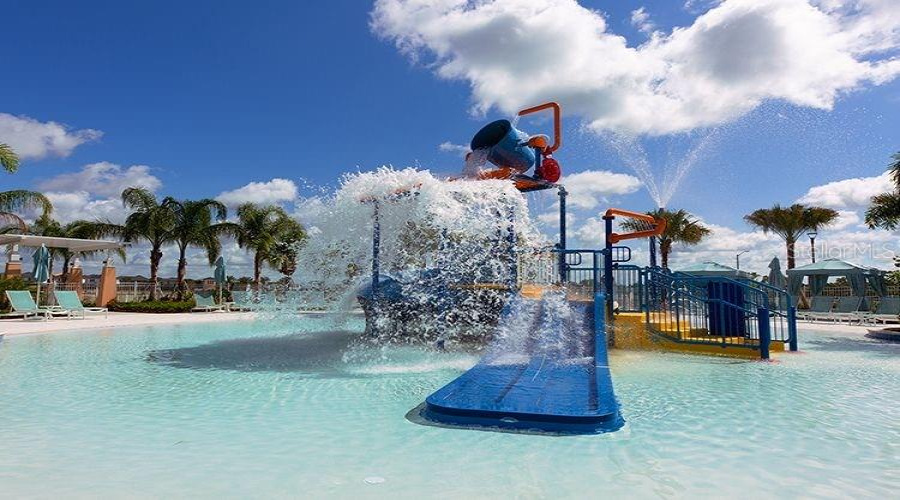 Community Pool And Play Area