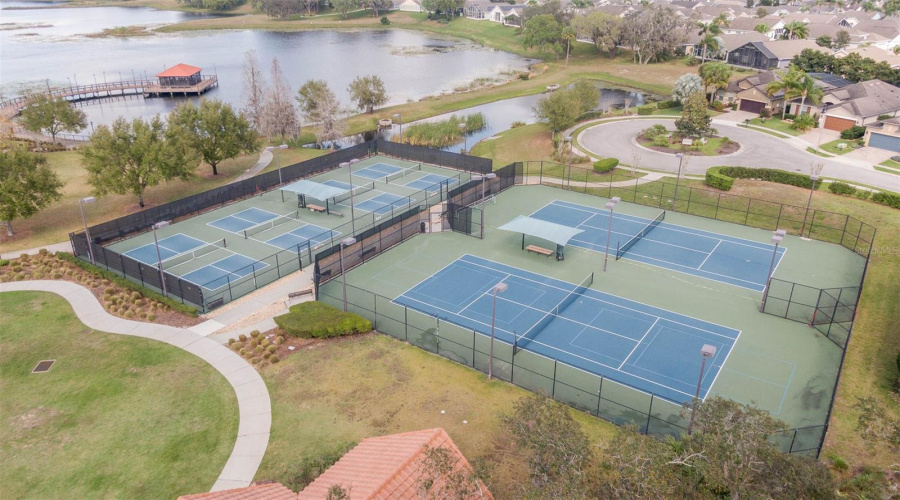 Pickleball And Tennis Courts Available